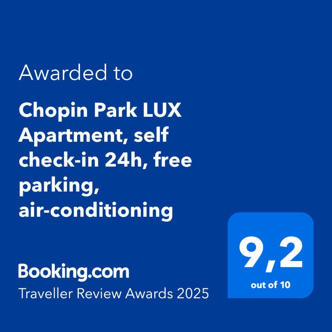 Chopin Park Lux Apartment, Self Check-In 24H, Free Parking, Air-Conditioning Posen Exterior foto